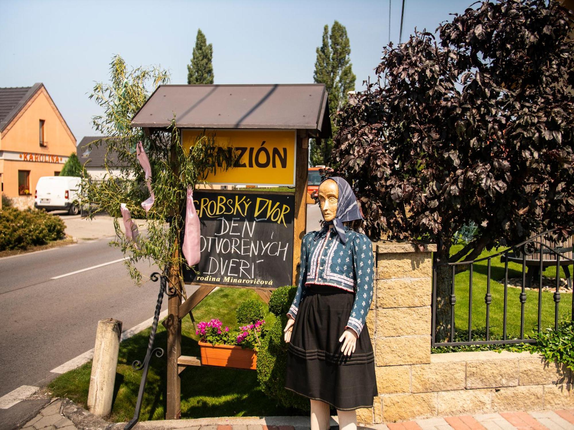Penzion Grobsky Dvor Slovensky Grob Eksteriør bilde