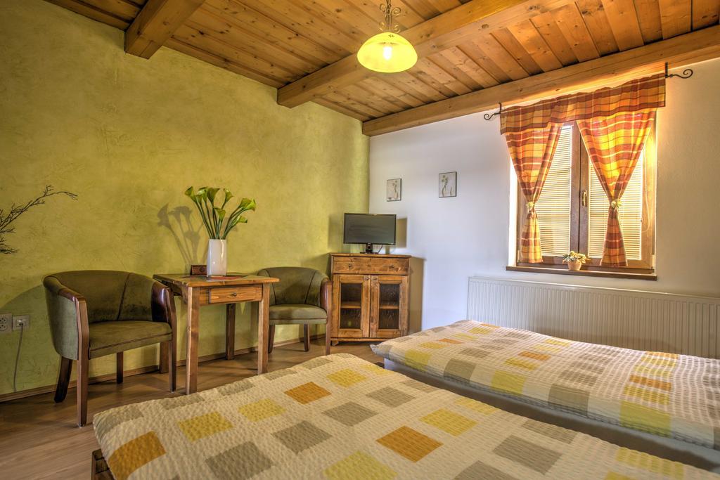 Penzion Grobsky Dvor Slovensky Grob Rom bilde